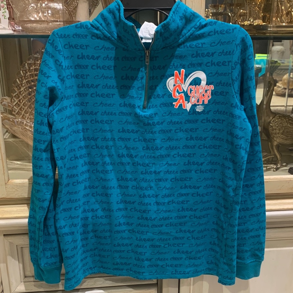 Varsity Teal Cheer Camp Hoodie